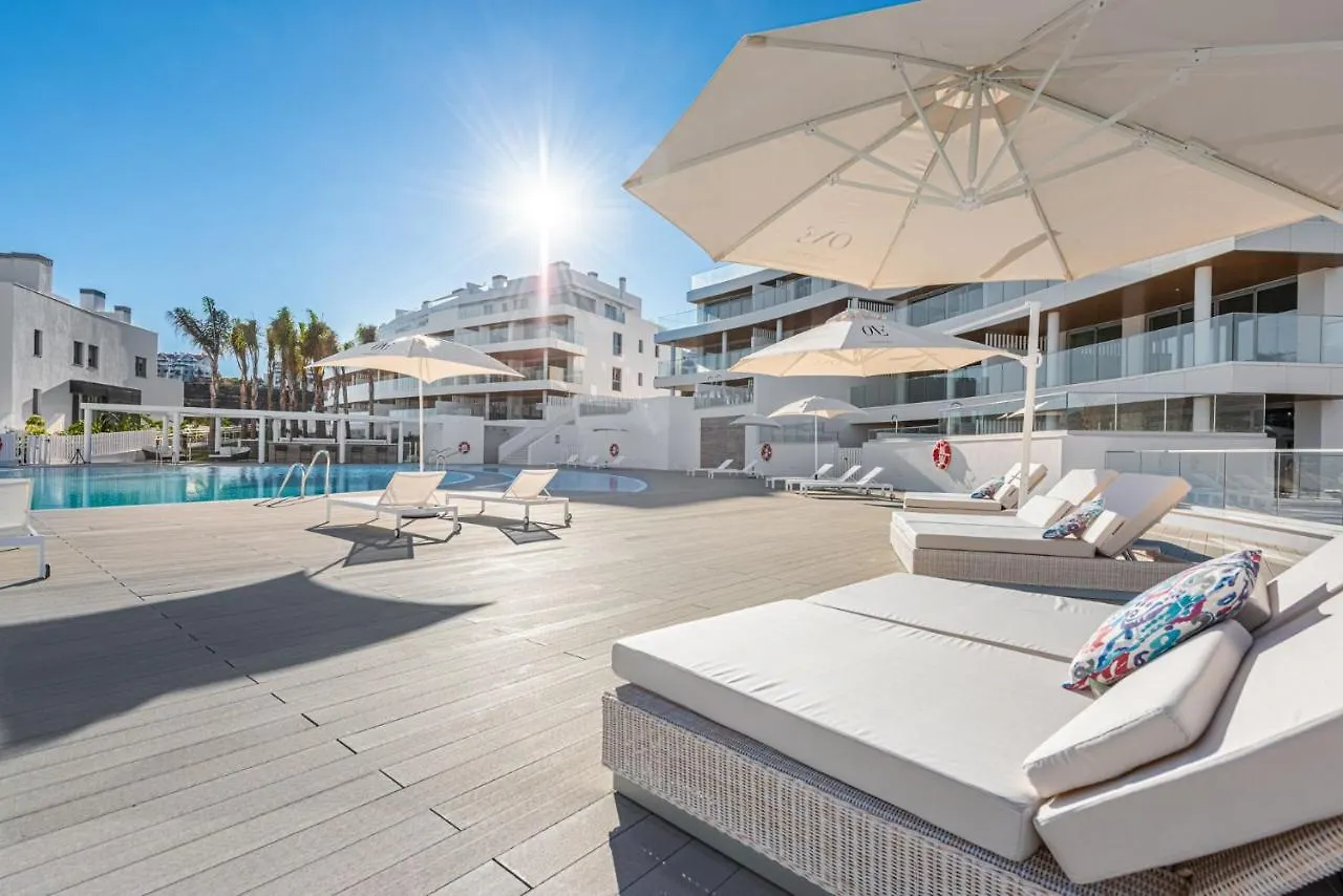 马拉加High End Large Ground Floor With Luxury Private Pool And Sea Views公寓 马拉加
