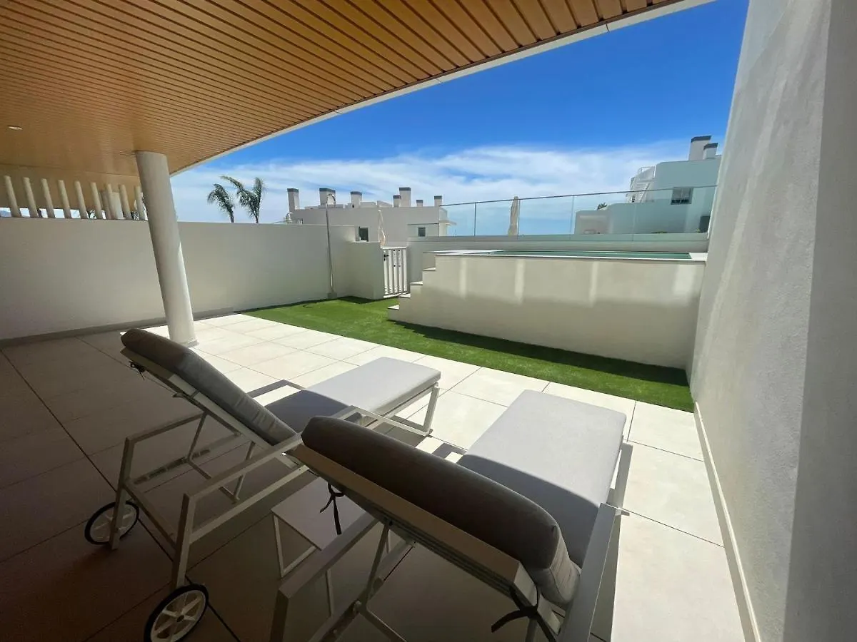 马拉加High End Large Ground Floor With Luxury Private Pool And Sea Views公寓 0*, 马拉加