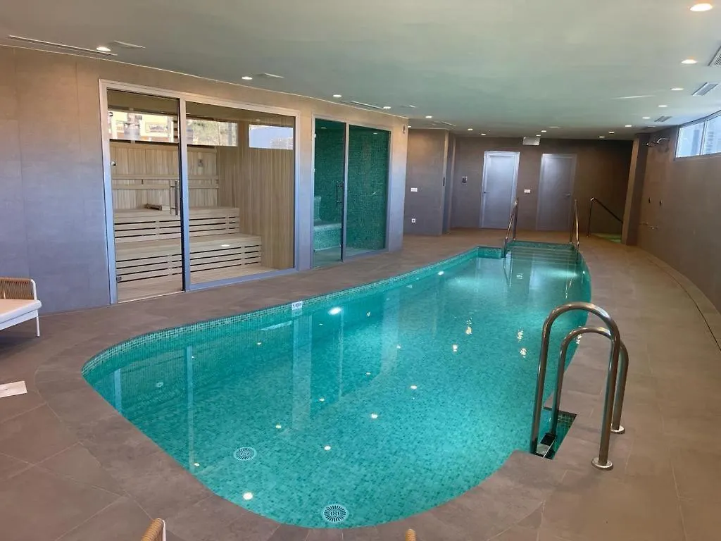 马拉加High End Large Ground Floor With Luxury Private Pool And Sea Views公寓 公寓