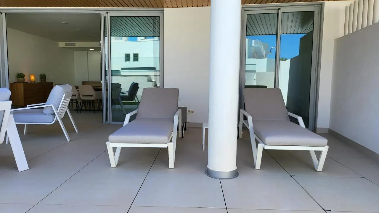 马拉加High End Large Ground Floor With Luxury Private Pool And Sea Views公寓 马拉加