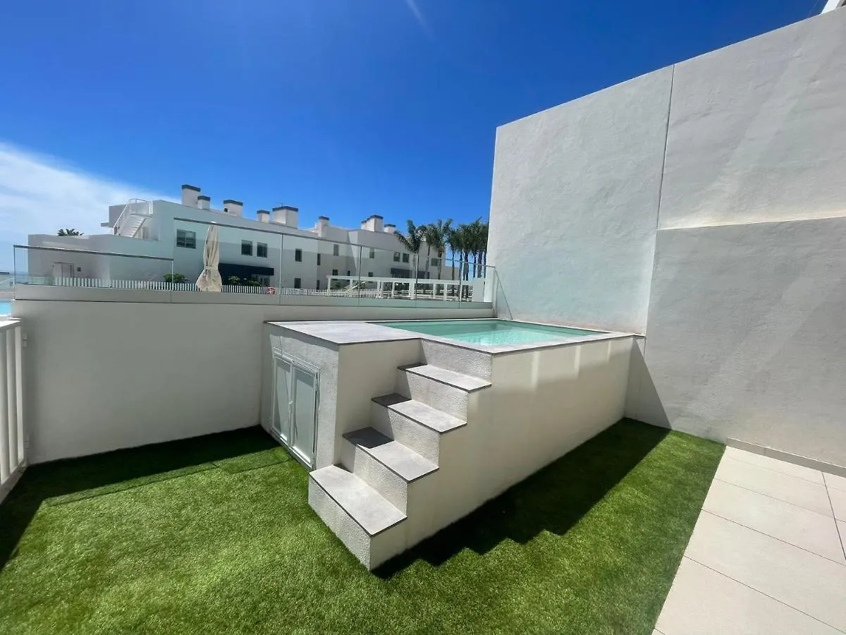 马拉加High End Large Ground Floor With Luxury Private Pool And Sea Views公寓 西班牙